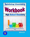 Surviving Chemistry Workbook: High School Chemistry: 2015 Revision - with NYS Chemistry Reference Tables - Paperback