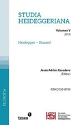 Studia Heideggeriana Vol. V: Heidegger - Husserl - Paperback