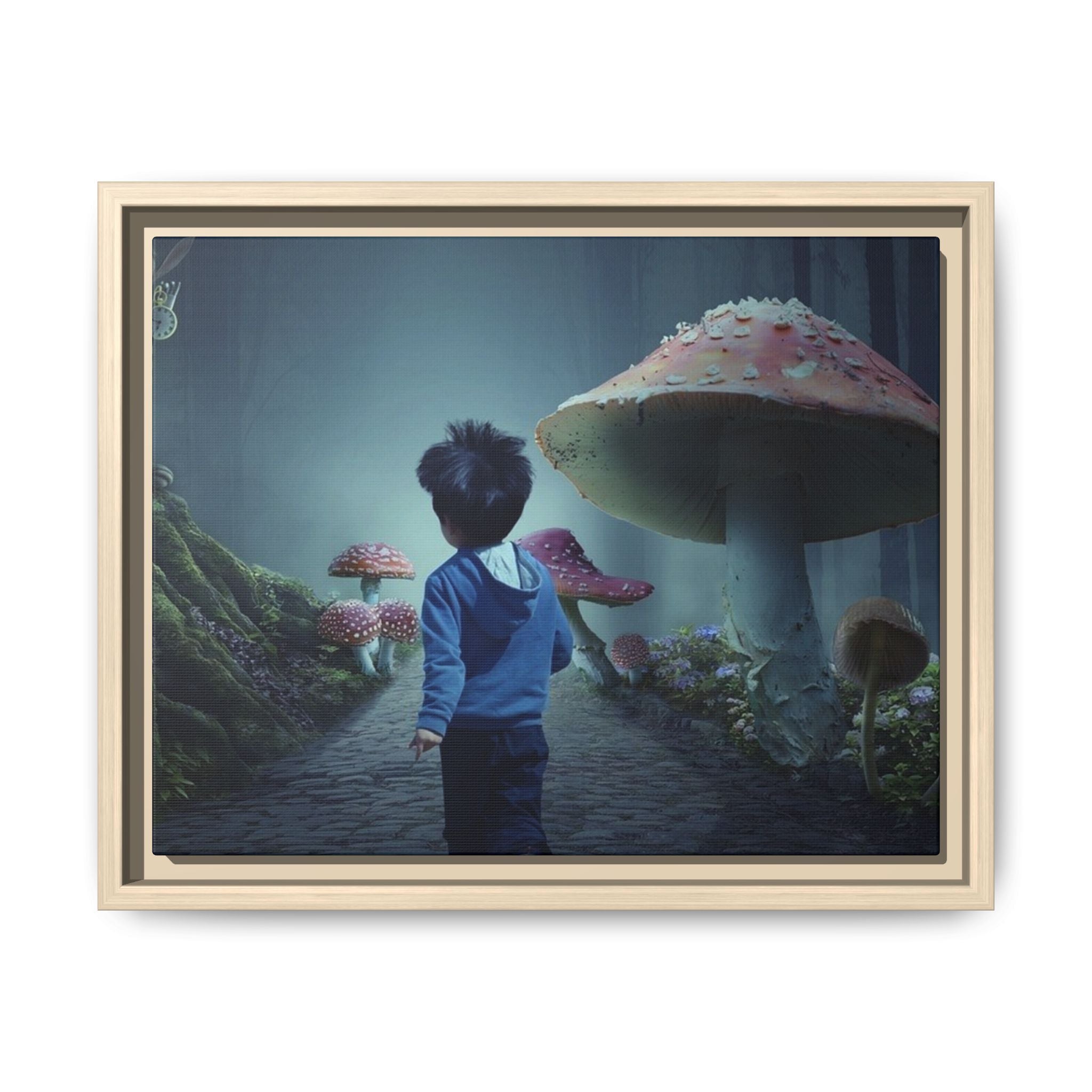 Matte Canvas, Framed (Multi-color)