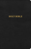 KJV Thinline Reference Bible, Black Leathertouch - Imitation Leather