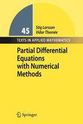 Partial Differential Equations with Numerical Methods - Paperback