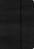 KJV Large Print Compact Reference Bible, Black Leathertouch with Magnetic Flap - Imitation Leather