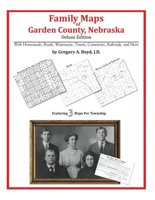 Family Maps of Garden County, Nebraska - Paperback