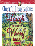 Creative Haven Cheerful Inspirations Coloring Book - Paperback