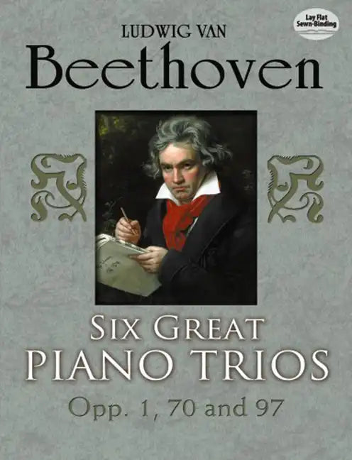Six Great Piano Trios in Full Score - Paperback