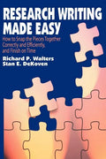 Research Writing Made Easy - Paperback