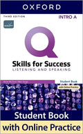 Q3e Intro Listening and Speaking Student Book Split a Pack - Paperback