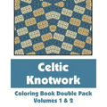 Celtic Knotwork Coloring Book Double Pack (Volumes 1 & 2) - Paperback