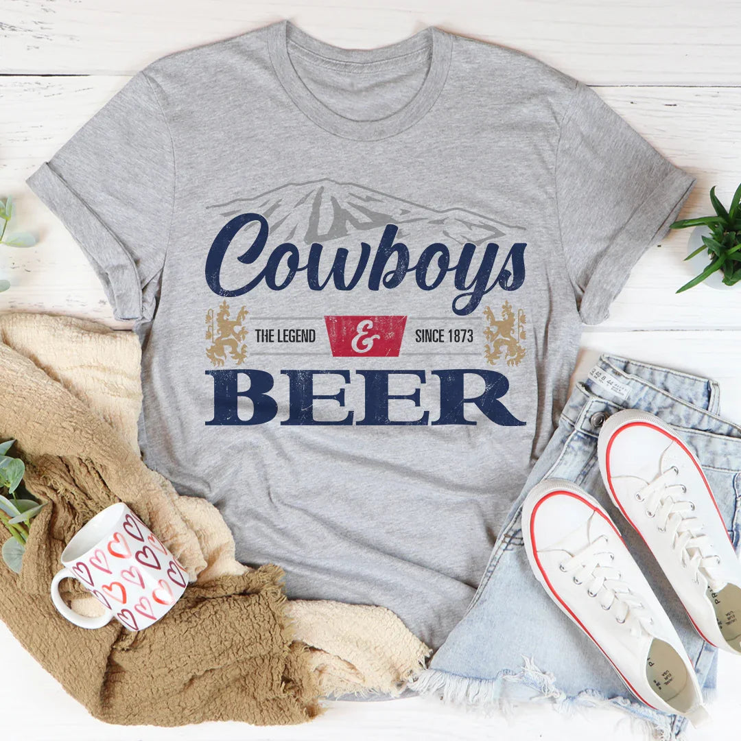 Cowboys & Beer Tee