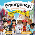 Emergency Rescue Teams: Firefighter, Police, EMT For Kids - Paperback