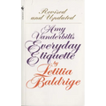 Amy Vanderbilt's Everyday Etiquette - Paperback