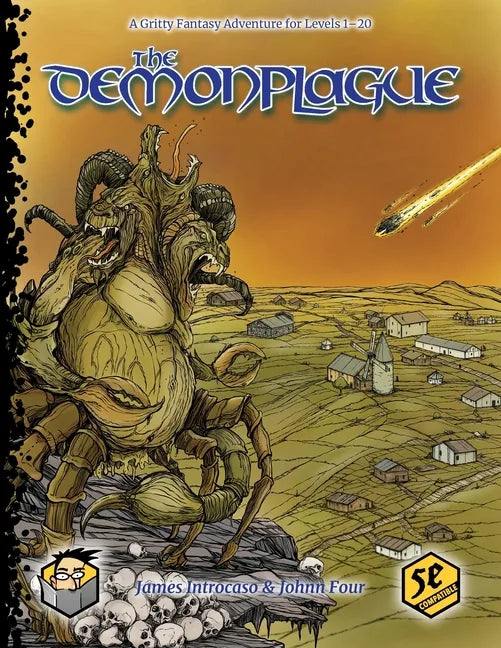 The Demonplague: A Gritty D&D 5E Campaign for Levels 1-20 - Paperback