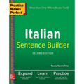 Practice Makes Perfect Italian Sentence Builder - Paperback