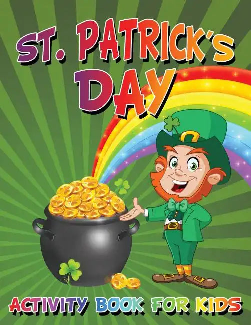 St. Patrick's Day Activity Book For Kids - Paperback