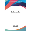De Profundis - Paperback
