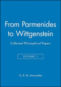 From Parmenides to Wittgenstein, Volume 1: Collected Philosophical Papers - Hardcover