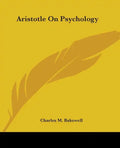 Aristotle On Psychology - Paperback