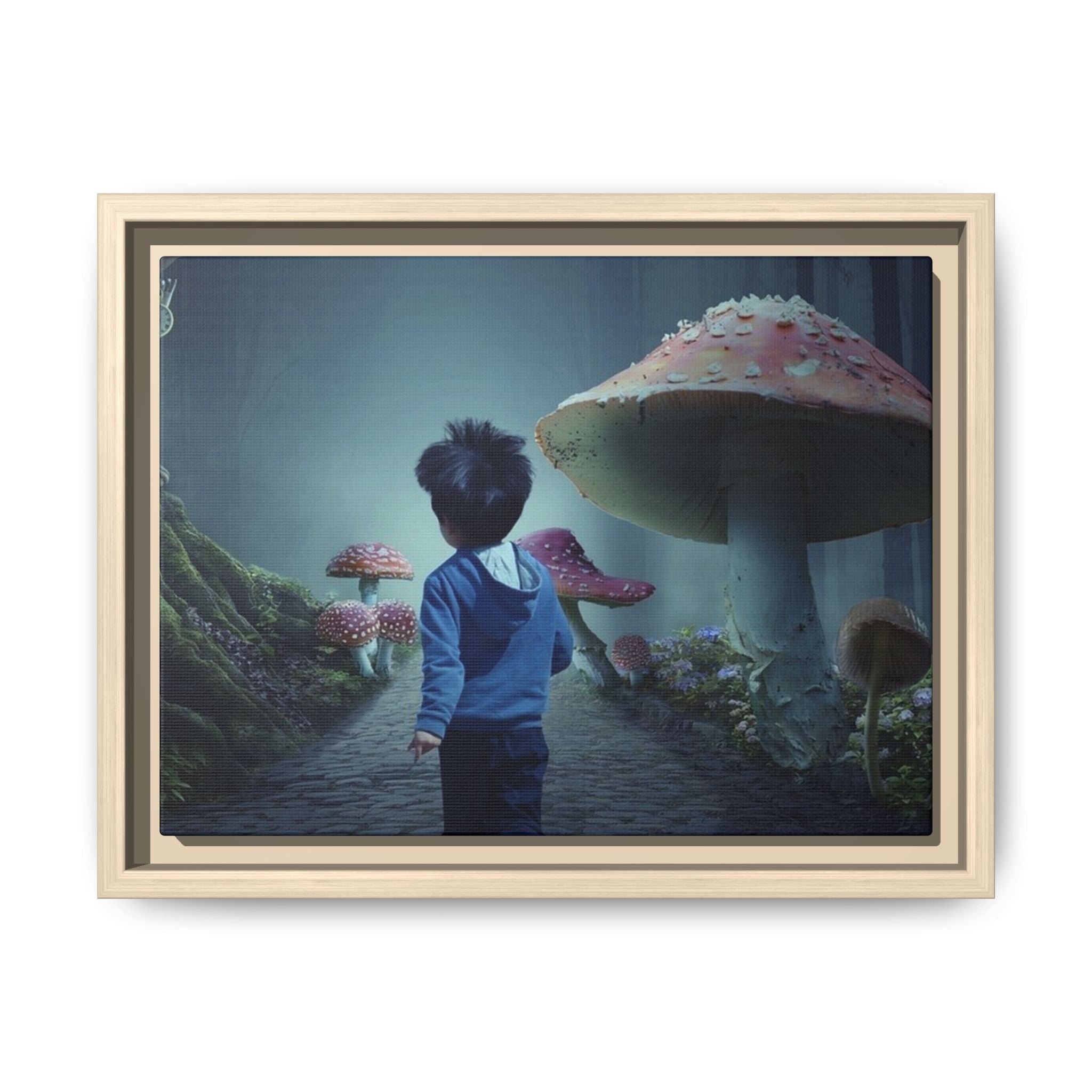 Matte Canvas, Framed (Multi-color)