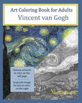 Art Coloring Book for Adults: Vincent van Gogh - Paperback