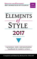 Elements of Style 2017 - Hardcover