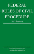 Federal Rules of Civil Procedure; 2022 Edition: With Statutory Supplement - Paperback
