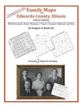 Family Maps of Edwards County, Illinois - Paperback