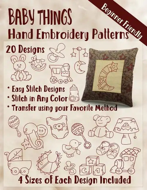 Baby Things Hand Embroidery Patterns - Paperback