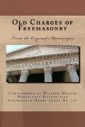 Old Charges of Freemasonry: From the Original Manuscripts - Paperback