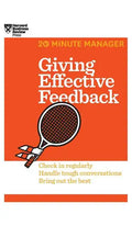 Giving Effective Feedback (HBR 20-Minute Manager Series) - Hardcover
