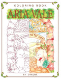 Aria Vale Coloring Book: Welcome to the Vale - Paperback