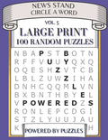 News Stand Circle a Word Vol.5: Large Print 100 Random Puzzles - Paperback