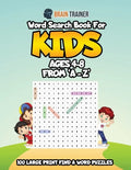 Word Search Book For Kids Ages 4 - 8 From 'A - Z' - Paperback