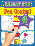 Really Fun Pen Control For 4 Year Olds: Fun & educational motor skill activities for four year old children - Paperback
