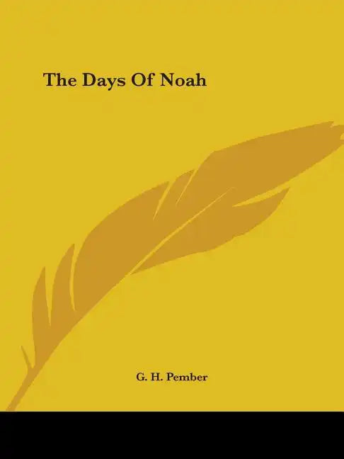 The Days Of Noah - Paperback