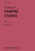 Journal of Vampire Studies: Vol. 1, No. 1 (2020) - Paperback