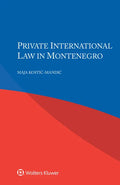 Private International Law in Montenegro - Hardcover