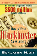How to Write Blockbuster Sales Letters - Paperback