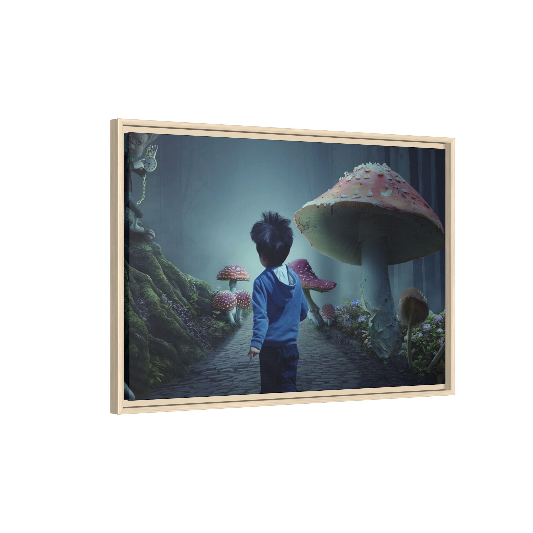 Matte Canvas, Framed (Multi-color)