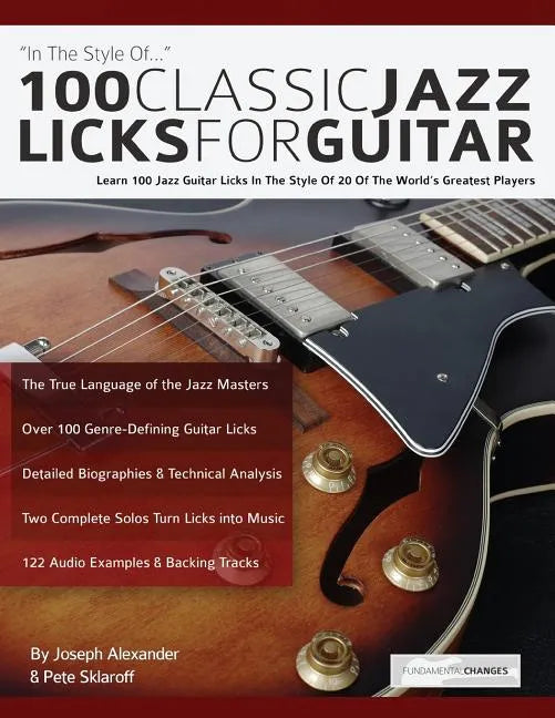 100 Classic Jazz Licks for Guitar - Paperback