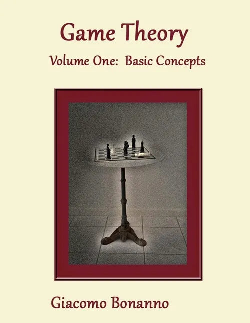 Game Theory: Volume 1: Basic Concepts - Paperback