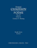 Poeme, Op.25: Study score - Paperback
