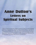 Anne Dutton's Letters on Spiritual Subjects - Paperback