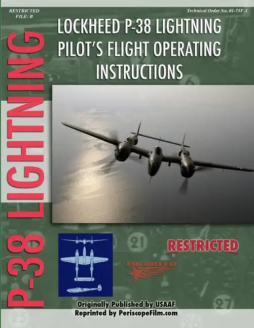 Lockheed P-38 Lightning Pilot's Flight Manual - Paperback