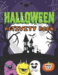 Halloween Activity Book: Cute Monsters Coloring Book Mazes Tracing Shapes Handwriting Practice Learning Workbook for Kids Ages 2-4 - Paperback