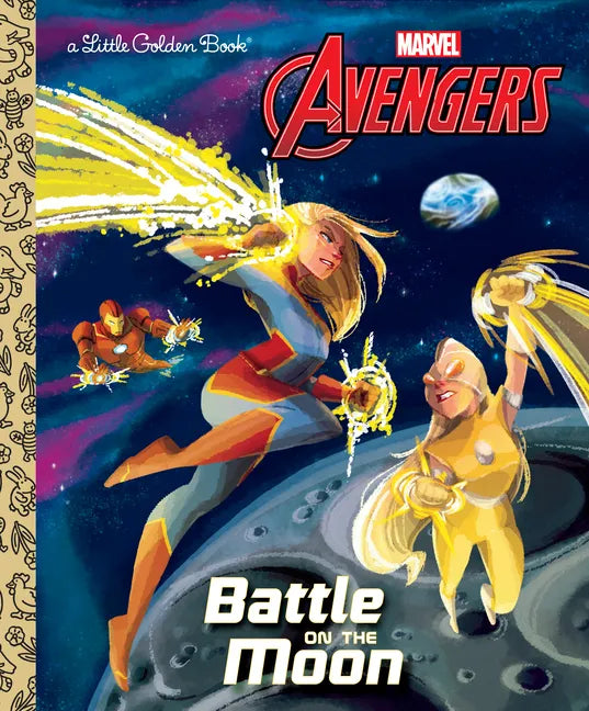 Battle on the Moon (Marvel Avengers) - Hardcover