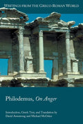 Philodemus, On Anger - Paperback