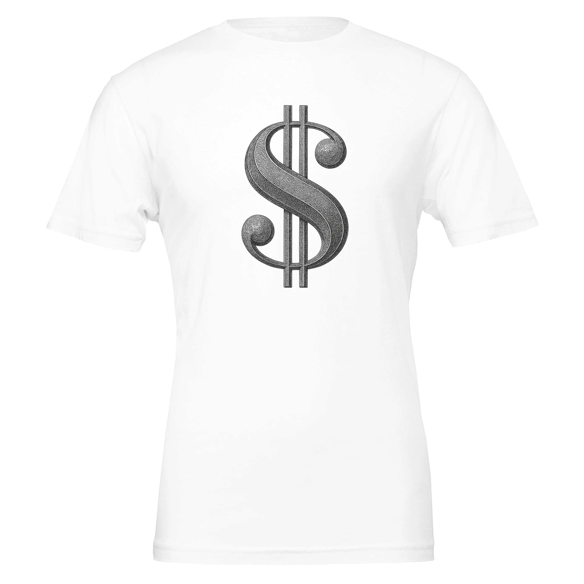 Big Money Energy Dollar Sign T-Shirt