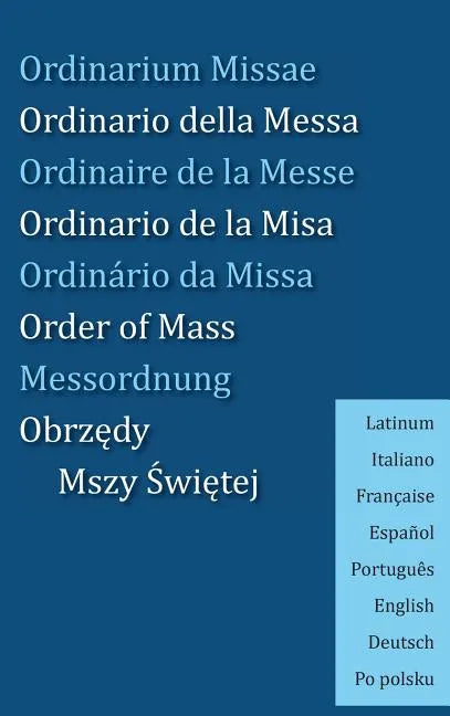 Order of Mass - Paperback