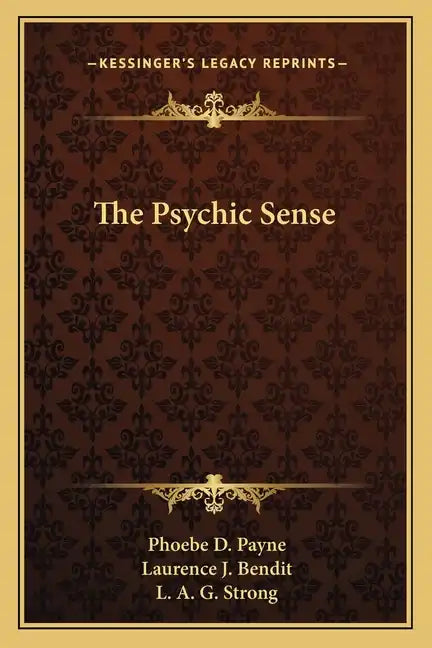The Psychic Sense - Paperback
