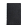 CSB Giant Print Reference Bible, Black Genuine Leather, Indexed - Leather